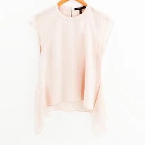 BCBGMaxazria - Sammie - Light Pink 100% Silk Shirt - Size XS